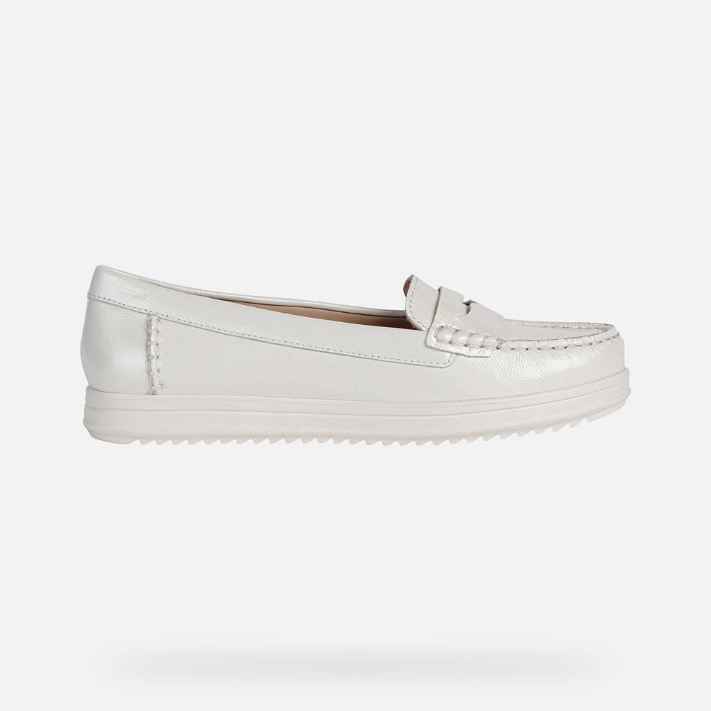 Mocassins Geox Senhora Branco - Genova - TAOCV9281